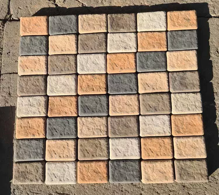 STACK BOND PAVING PATTERN 1