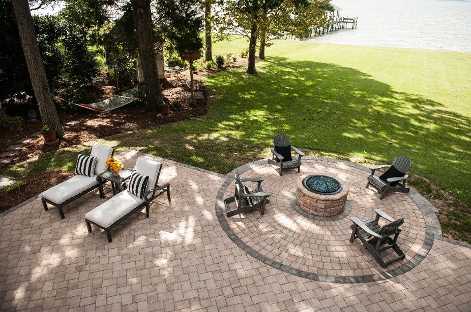 Driveway patio paving
