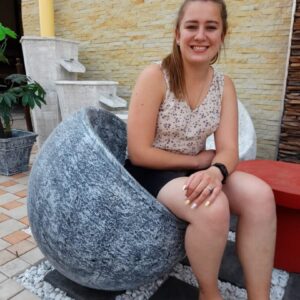 Concrete Ball Chairs