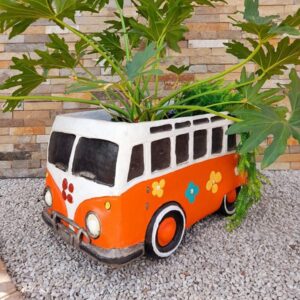 Vintage Style Taxi Planter