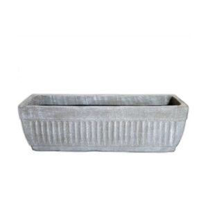 Decorative Wall Box Planter - Ribbed