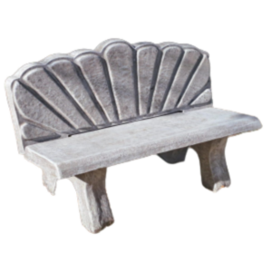 Concrete Palm Bench