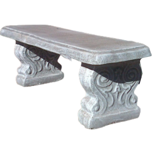 Concrete Straight Dublin Bench