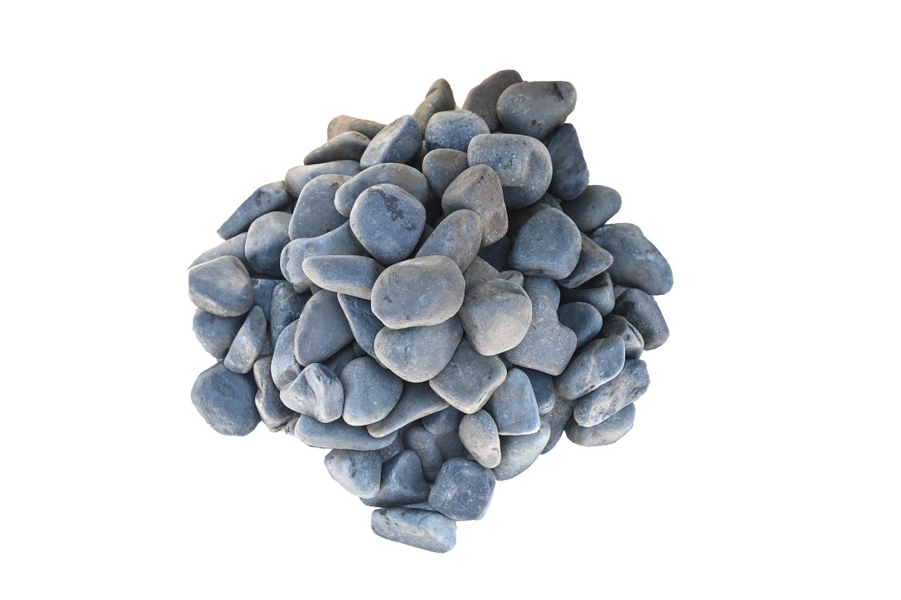 Midnight Black Pebbles - Medium