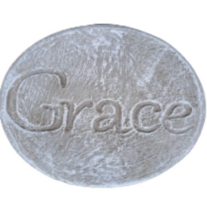 Grace Concrete Stepping Stone