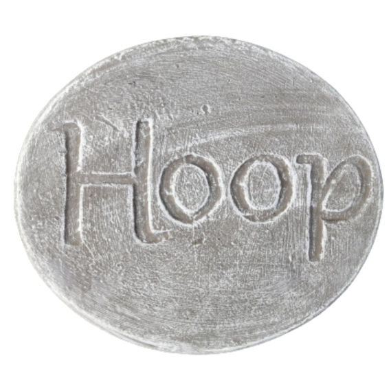 Hoop Concrete Stepping Stone