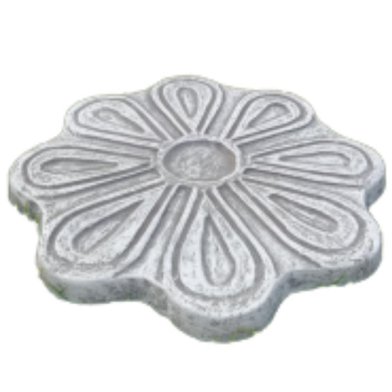 Daisy Concrete Stepping Stone