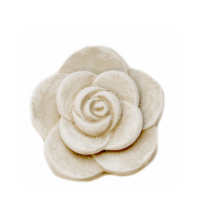 Big Flat Rose Ornament