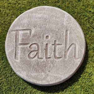 Faith Concrete Stepping stone