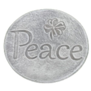 Peace Concrete Stepping Stone