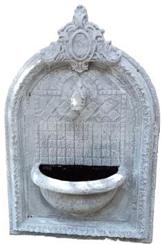 Large Round Top Urn Wall Water Feature