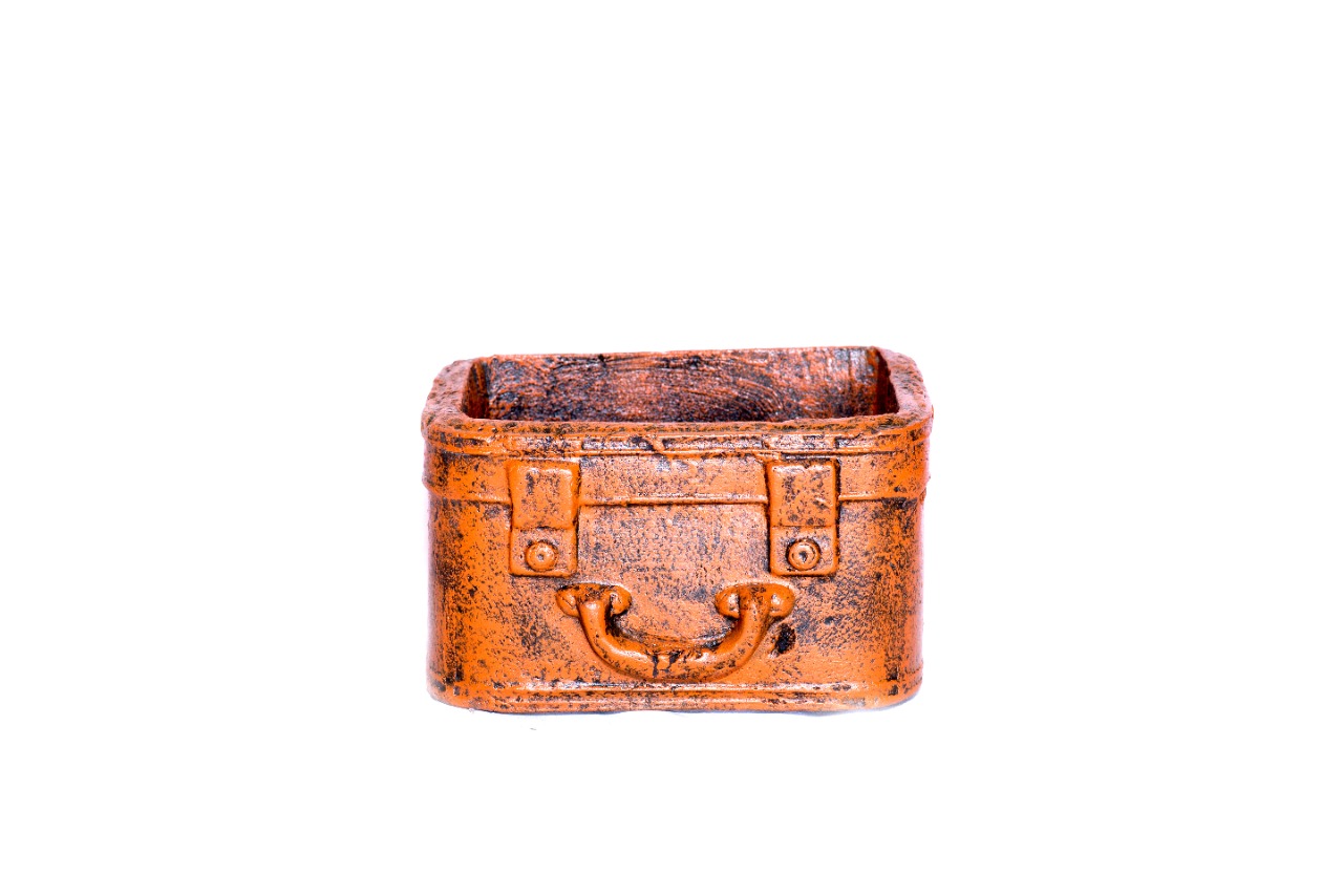 Vanity Case Planter Pot