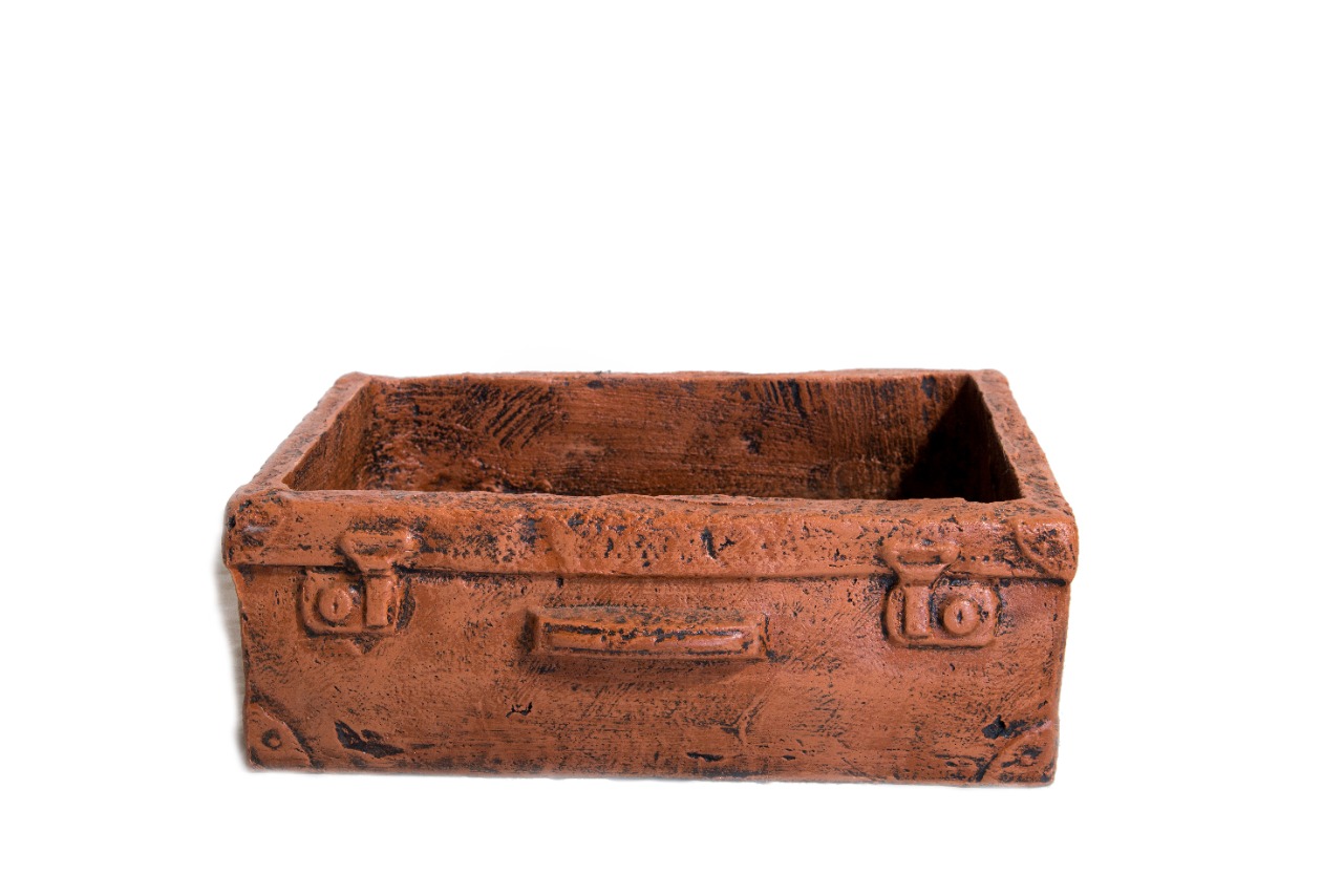 Suitcase School Bag Pot - Image 6