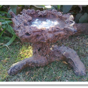 Bonsai Planter & Stand Bird Bath