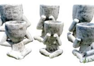 Pot Head Planter