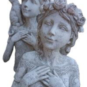 Cat Lady Garden Ornament