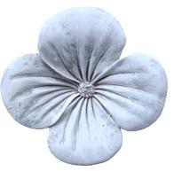 4 Petal Flower Garden Ornament