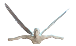 Flybust Diving Garden Ornament